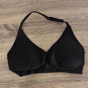 Black Women's Halter Sportsbra